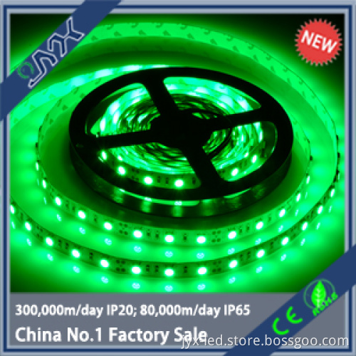 Flexible Red Color 60LED Per Meter 300LED Strip Light SMD5050 LED 12V Non-waterproof flashing led strip light wholesale